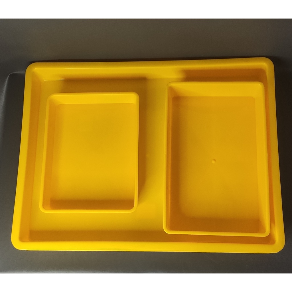 Plastic Yellow Tray/Multi-Purpose Tray/Bakery Tray/Tray cover | Shopee ...