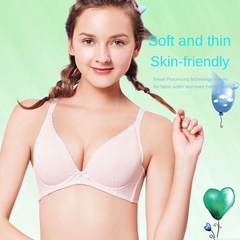 Ultra-thin fashion girl bra high school students summer thin