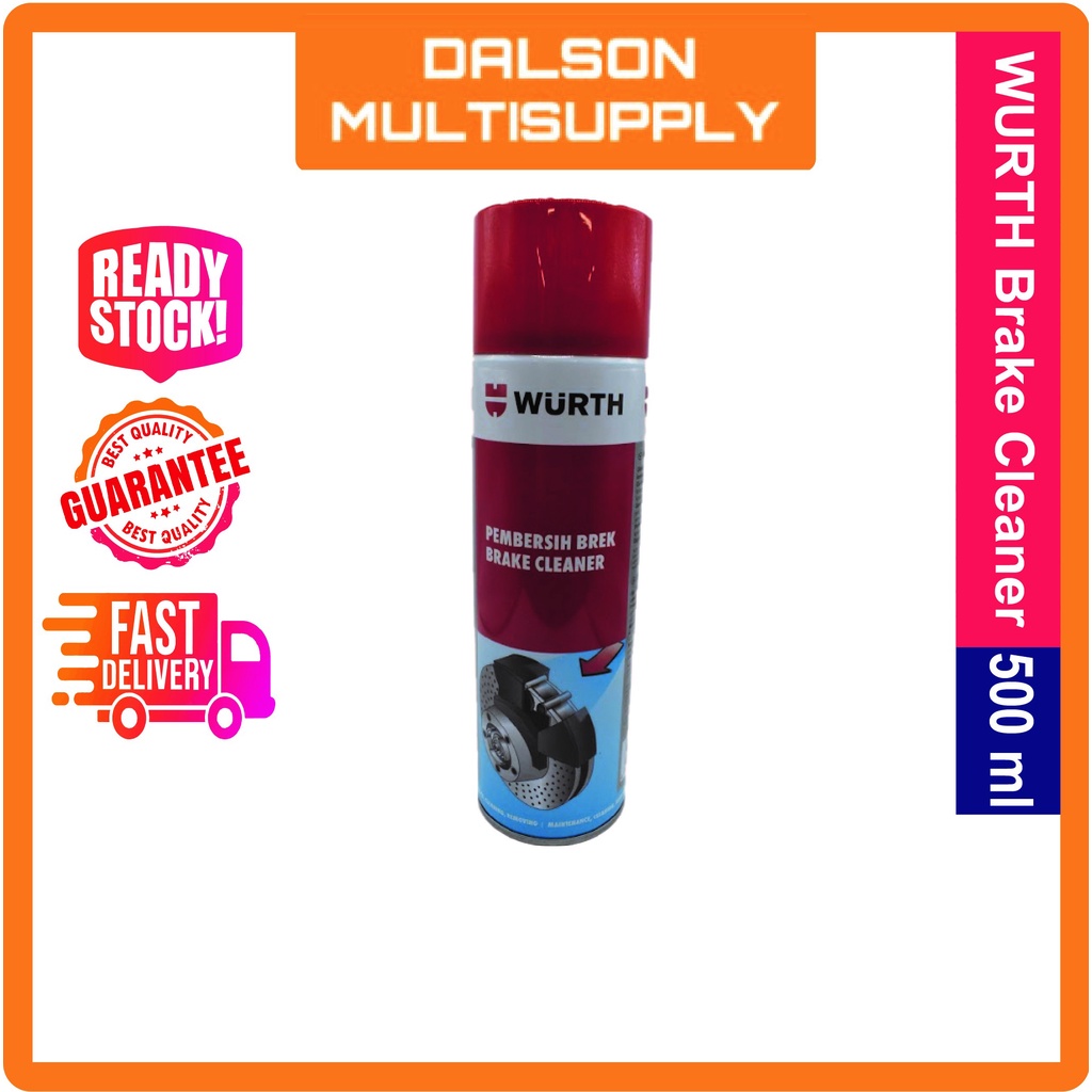 WURTH Brake Cleaner 500ml Shopee Malaysia