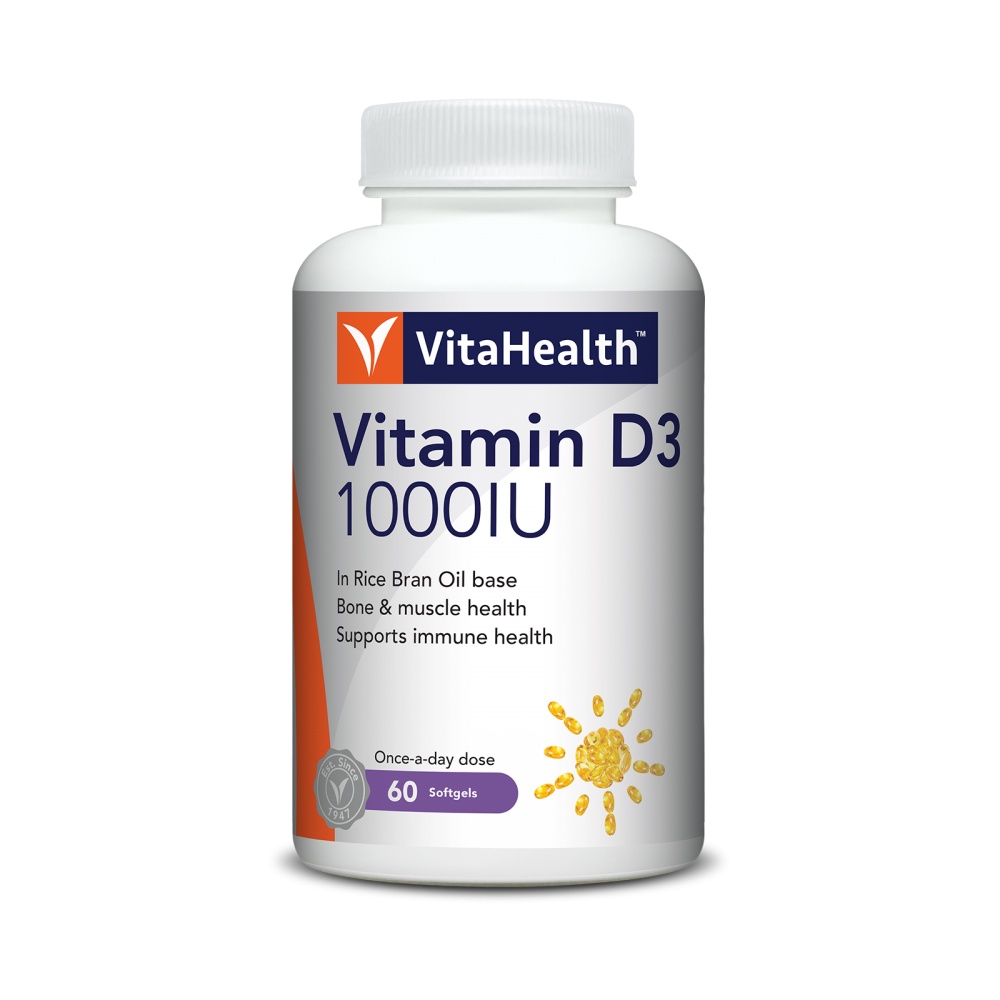 VITAHEALTH VITAMIN D3 1000IU 30/60 SOFTGELS | Shopee Malaysia