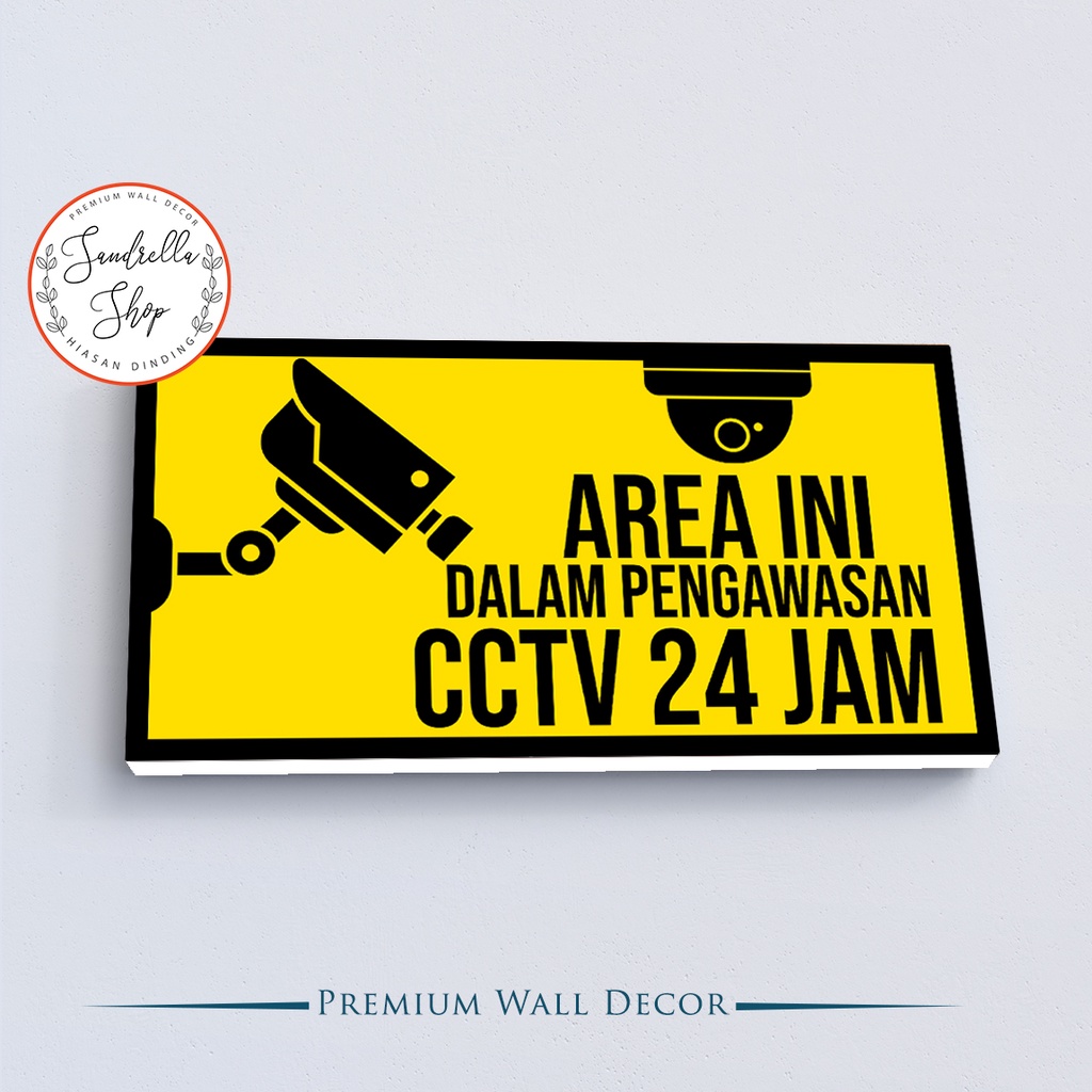 Custom Acrylic Sign Board Sign Board CCTV Sign Board Acrylic Sign Board ...