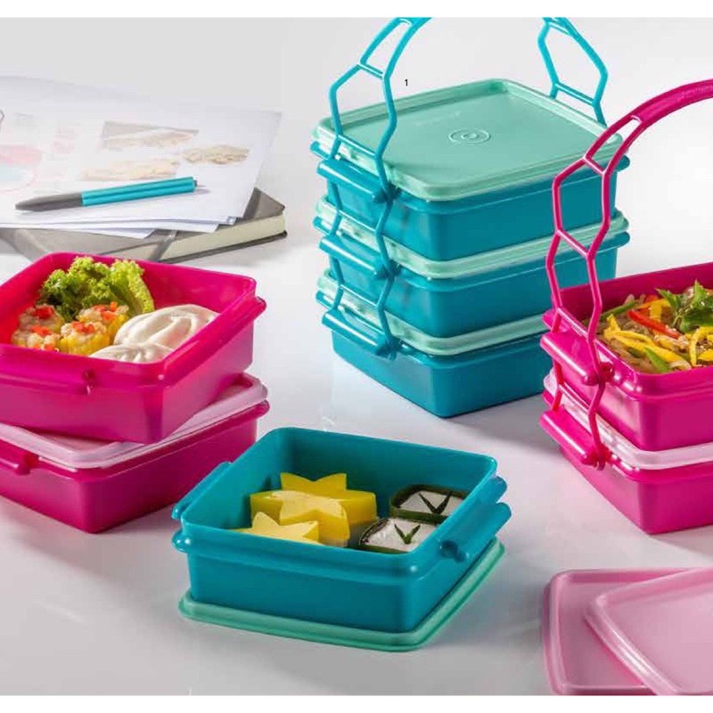 Goody box Tupperware Pink Colour | Shopee Malaysia