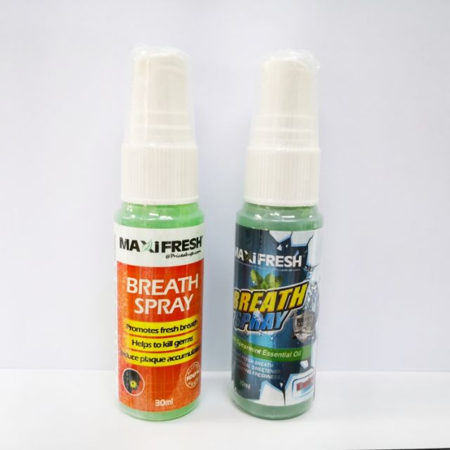 MAXIFRESH Breath Spray (30ml) Shopee Malaysia