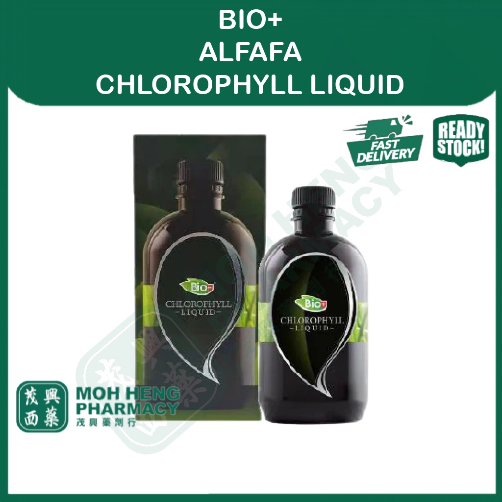 BIO+ ALFAFA CHLOROPHYLL LIQUID (500ml)(Exp 3/2024) | Shopee Malaysia
