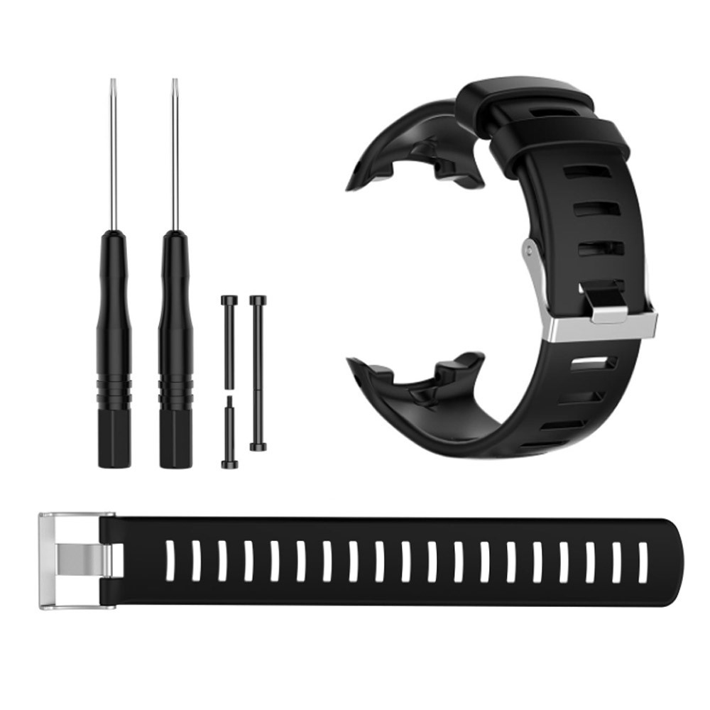 Cinturino Nero In Silicone Per Suunto D4 / D4i / D4i Novo – Ricambio Computer Subacqueo