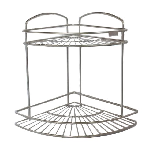 FIDELIS SUS304 STAINLESS STEEL 2TIER KITCHEN CORNER RACK | Shopee Malaysia