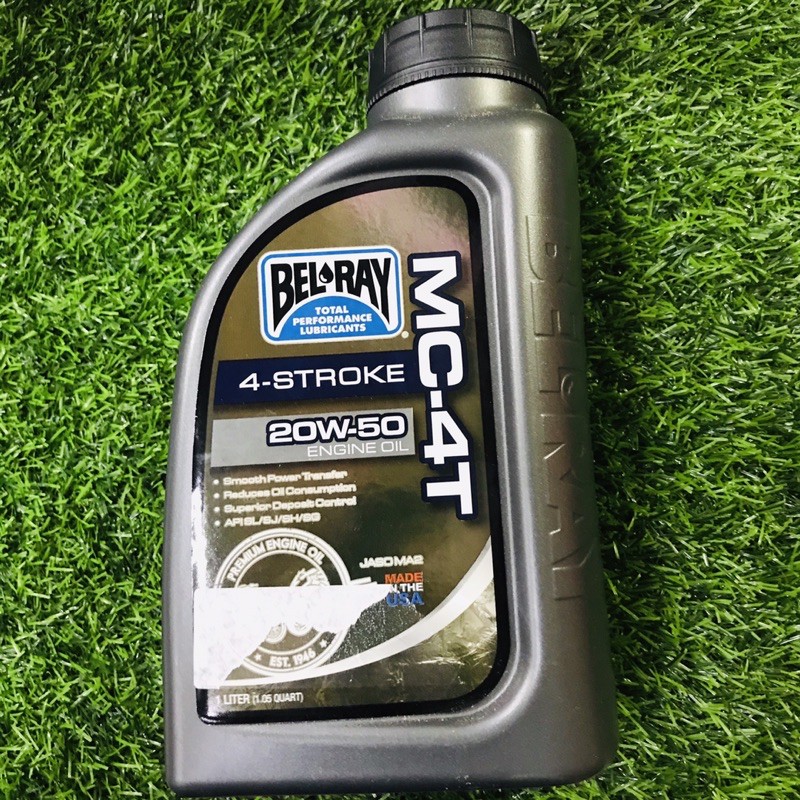 💯 ORIGINAL BEL-RAY 4-STROKE MC-4T 20W-50 10W-40 4T ENGINE OIL | Shopee ...