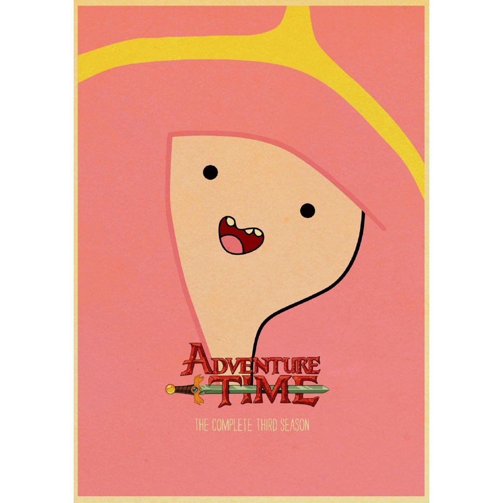 Adventure Time with Finn and Jake Poster Classic Cartoon Movie Retro ...