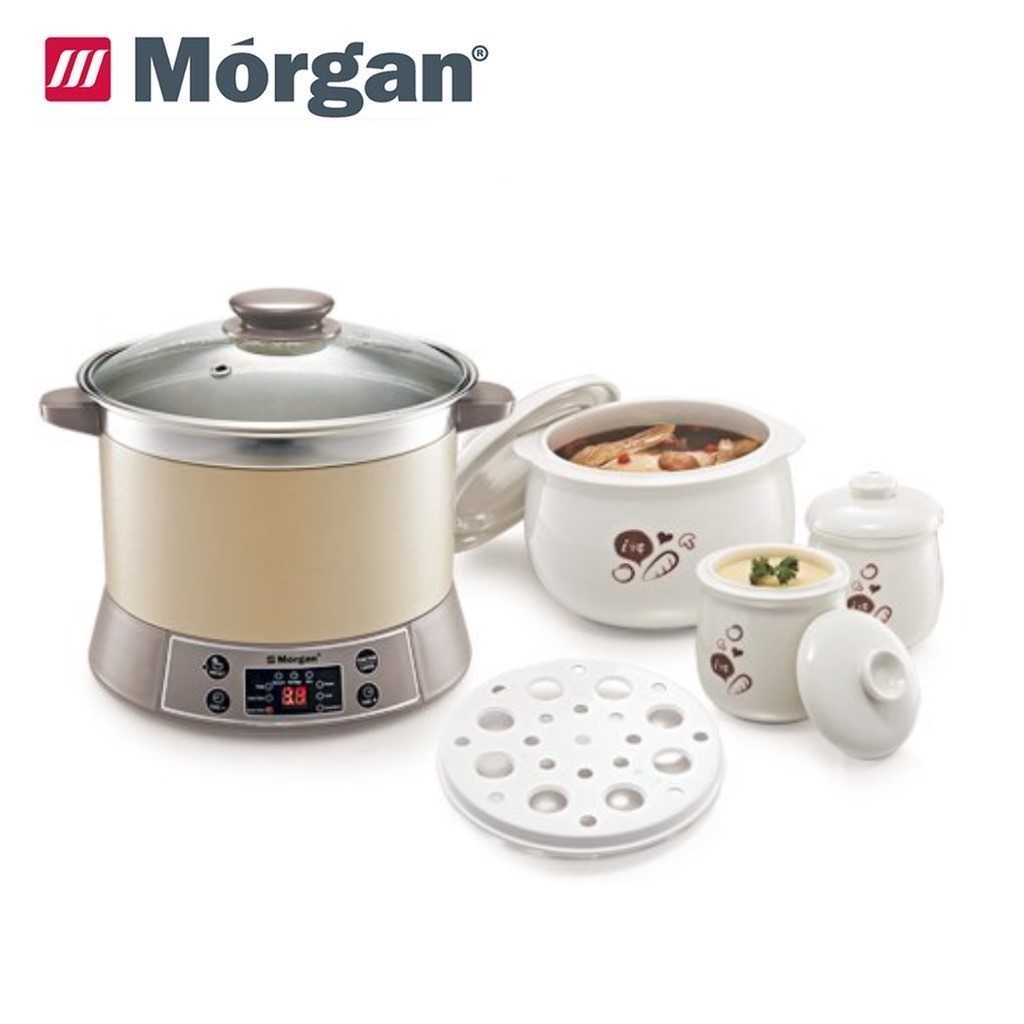 Double Boiler / Slow Cooker / Ceramic Pot 2.8L ( MDB18A1