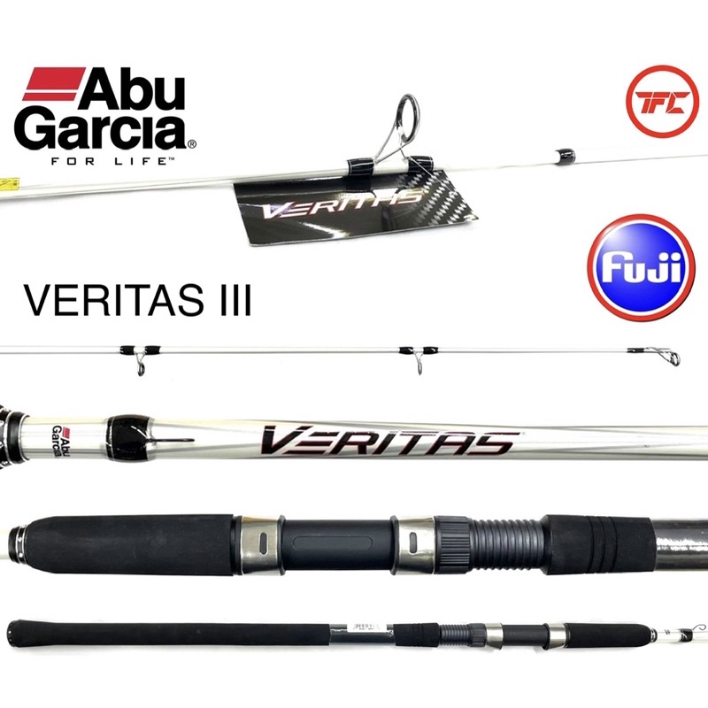 abu garcia veritas 3 VRPS70-6 Spinning Rod 7', Medium Heavy, 1 the new Abu Garcia Veritas tournament rod series pushes the limits of high ABU GARCIA Veritas 3.0 Spinning