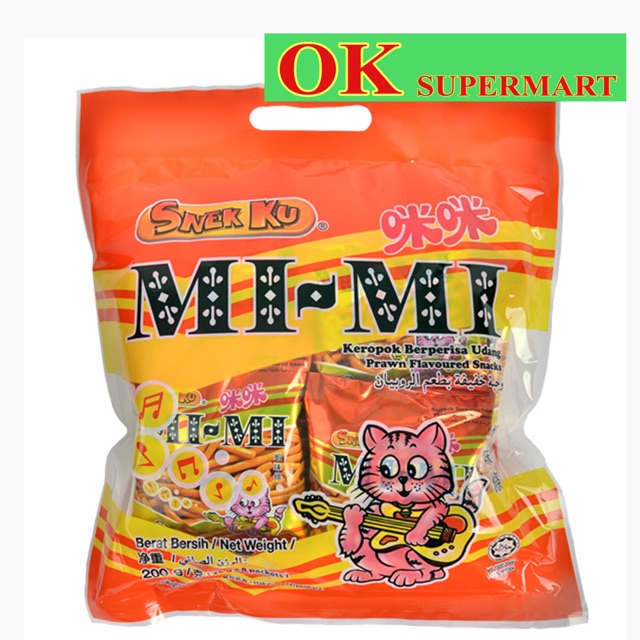 Snek Ku 200g Mimi Tamtam( 25g X 8 packets) | Shopee Malaysia