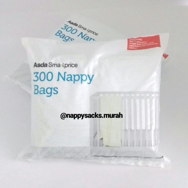 Asda best sale nappy sacks