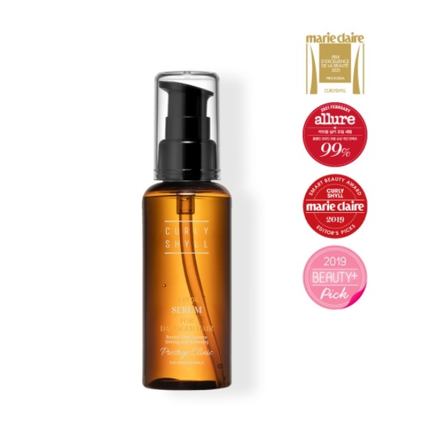 [ Curly Shyll ] 1 Moisture Glow Hair Essence / 2 Prestige Silky Oil Serum / 3 Babassu Oil