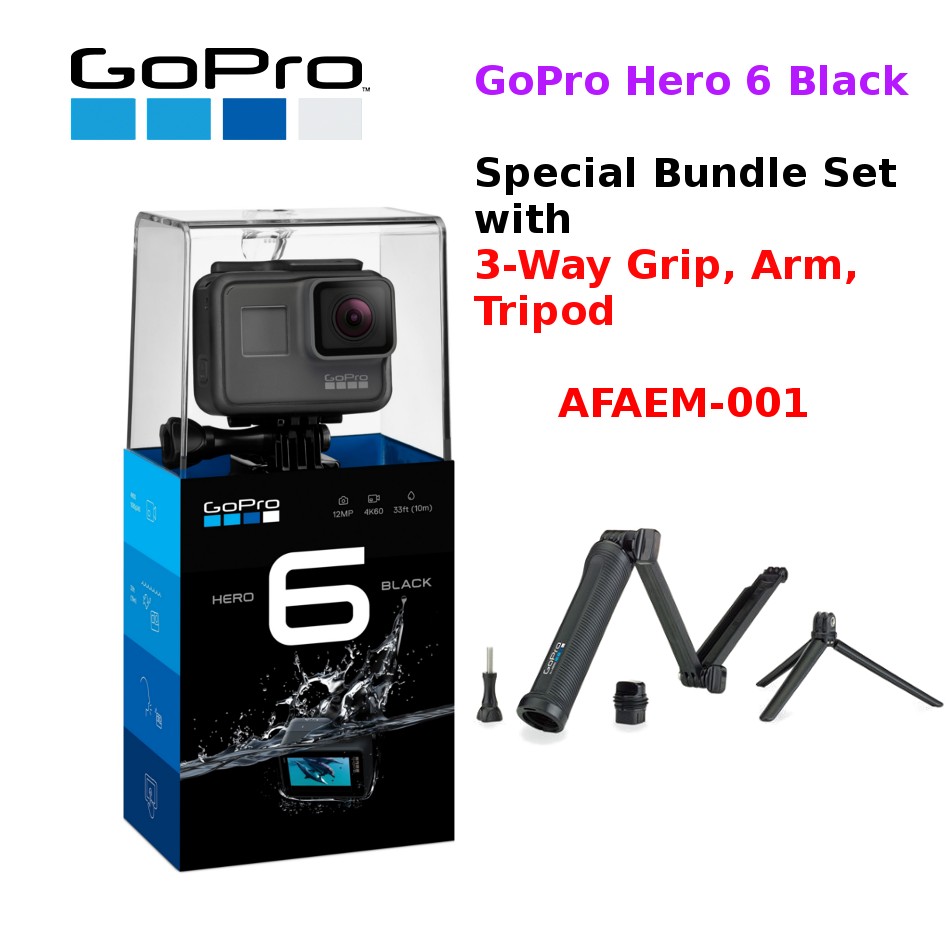 GoPro HERO6 BLACK 美 本体 SDカード セット - ビデオカメラ