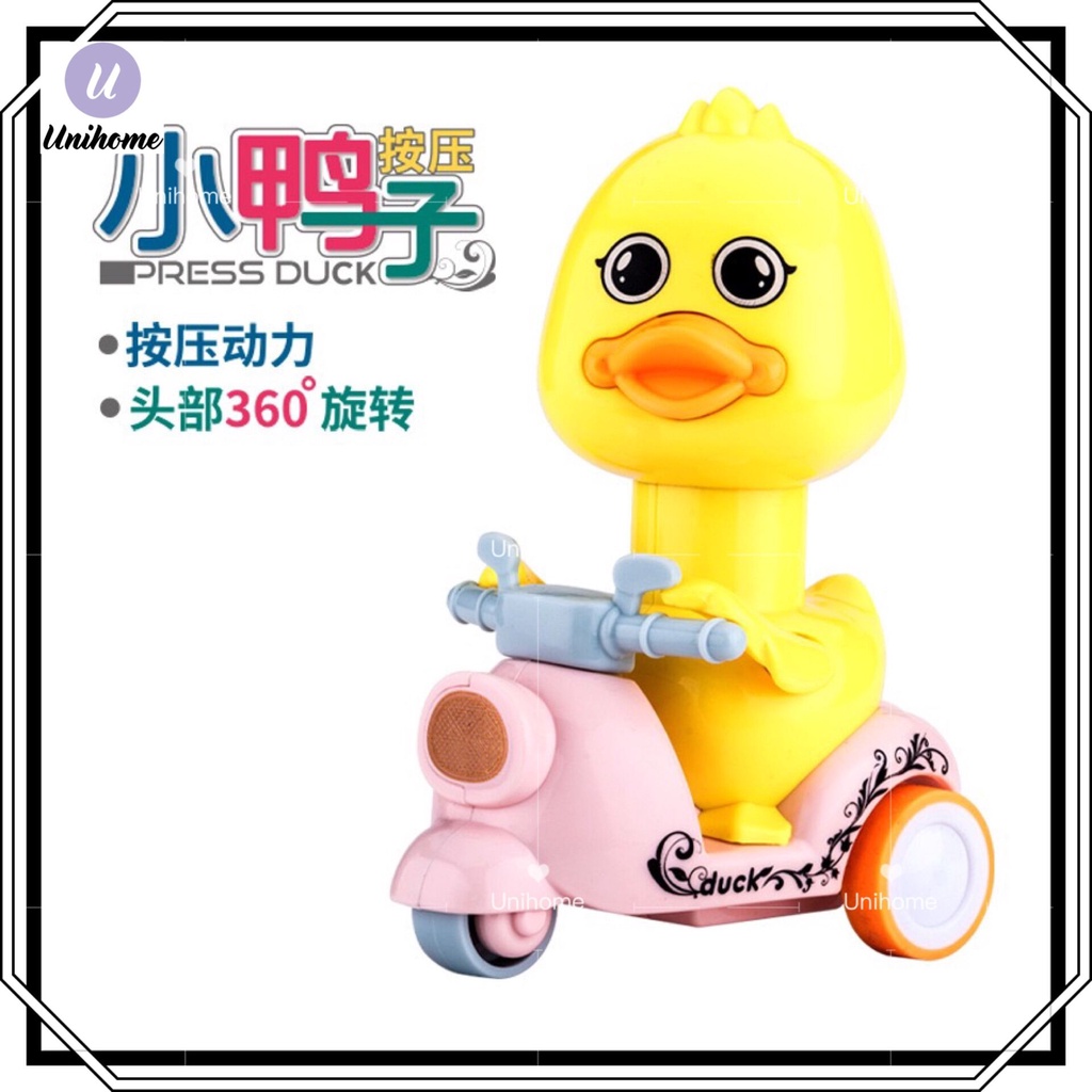 8months-3years Children push back toy car boy and girl cartoon duck ...