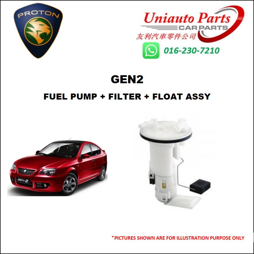 PROTON GEN2 PETROL FUEL PUMP + FUEL FILTER + FLOAT ASSY Shopee Malaysia