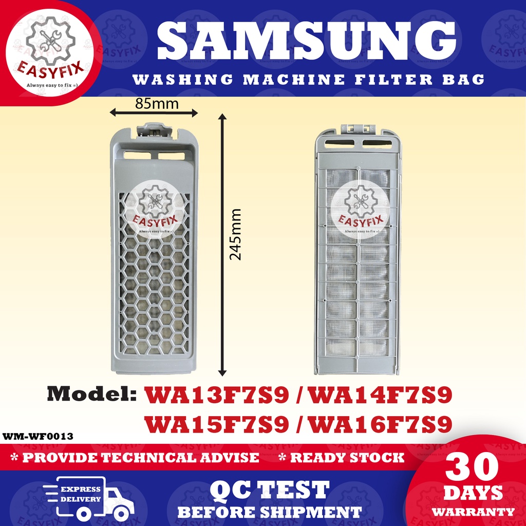 WA13F7S9 / WA14F7S9 / WA15F7S9 / WA16F7S9 SAMSUNG WM DUST FILTER ...