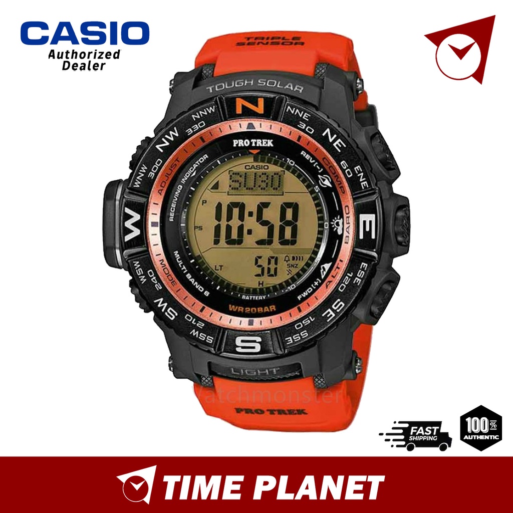 Casio protrek best sale solar waveceptor