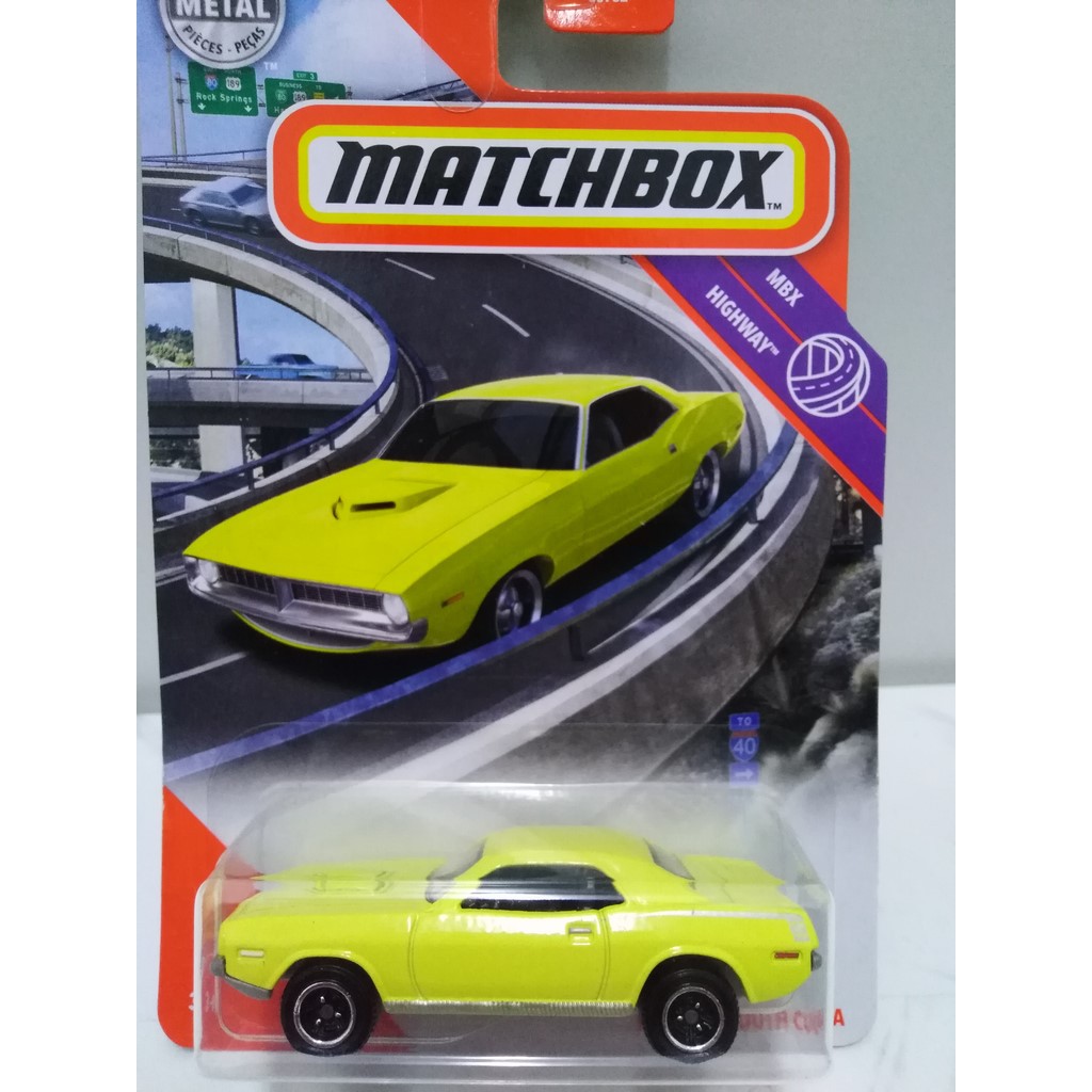 Matchbox 1970 Plymouth Cuda – Klassisches Modellauto Im Miniaturformat