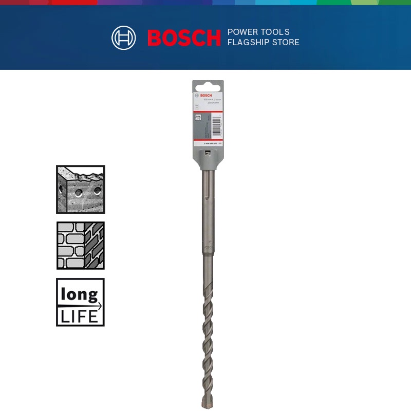 BOSCH Hammer drill bit SDS Max4 (1640mm) Shopee Malaysia