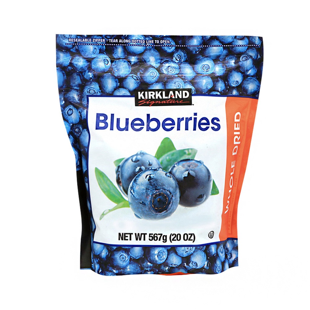 Kirkland Signature Dried Blueberries 567g Shopee Malaysia
