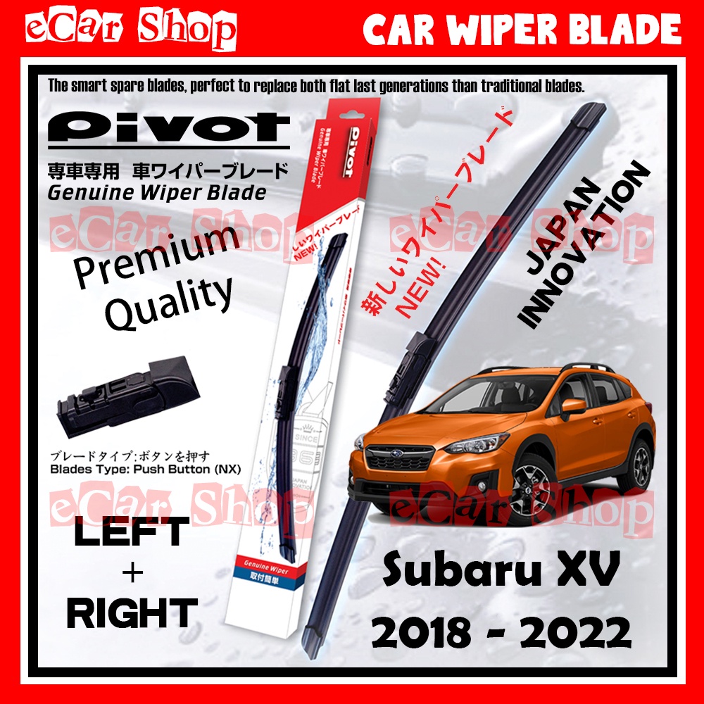 2 pcs Subaru XV 2018 2019 2020 2021 2022 2023 Crosstrek New Pivot Push