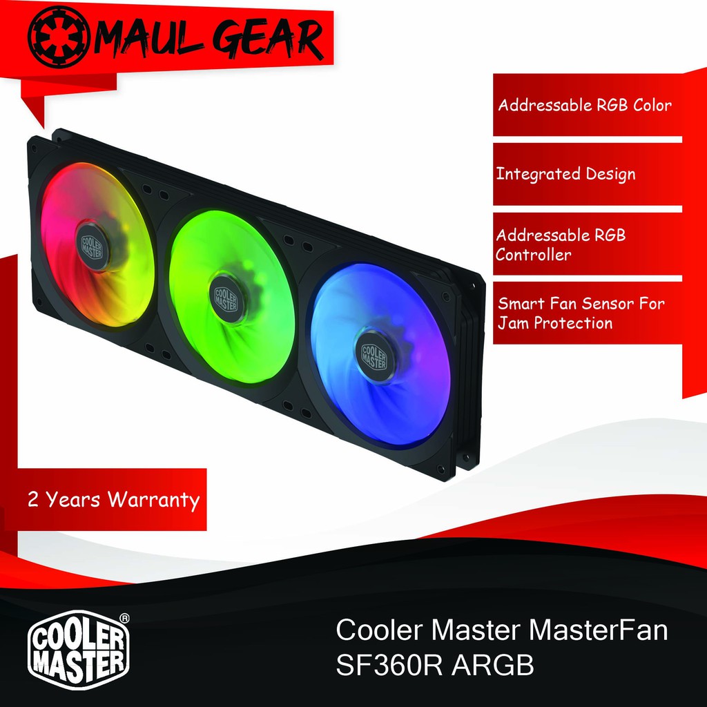 Cooler Master MasterFan SF360R ARGB | Shopee Malaysia