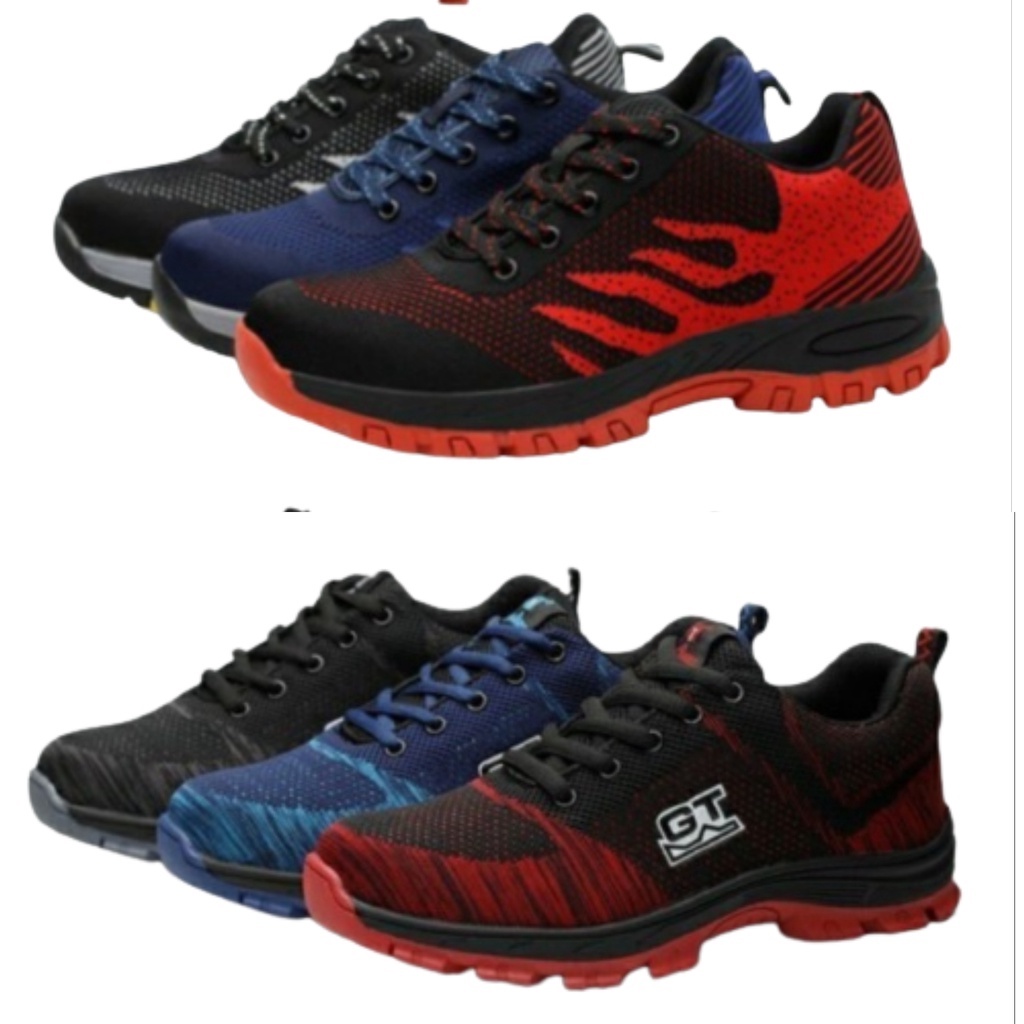 Malaysia Ready Stock Classic Safety Shoes Unisex Work Shoes Comfortable