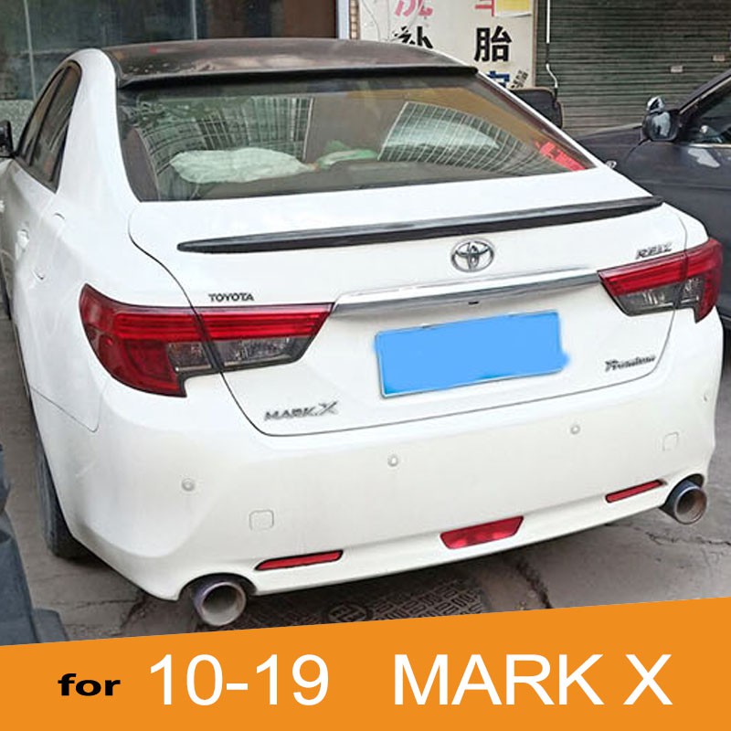 Mark X 2010-2019 ABS Plastic Rear Wing Lip Spoiler for TOYOTA Mark X ...