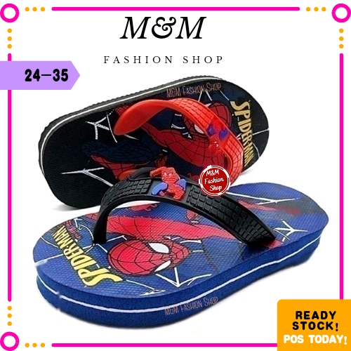 Boys on sale spiderman slippers