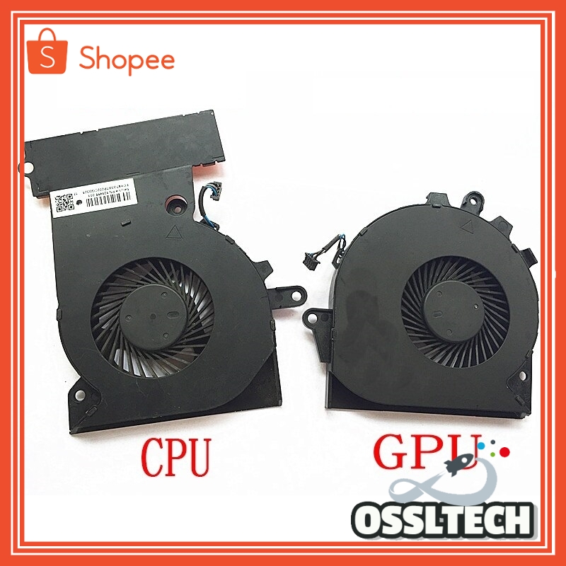HP OMEN 15CE 17AN LAPTOP REPLACEMENT CPU AND GPU (Left and Right) FAN