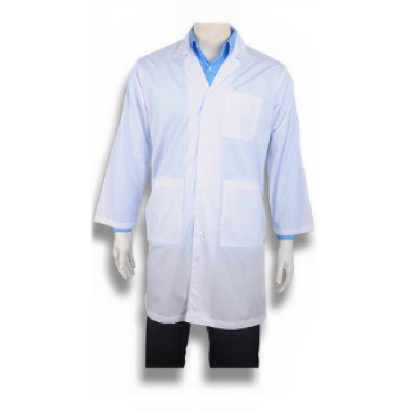 [Baju Makmal] Outpost Lengan Panjang Unisex Lab Coat / Unisex Lab Coat