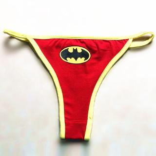 Sexy Woman Superhero Batman Captain Superman Cartoon Underwear