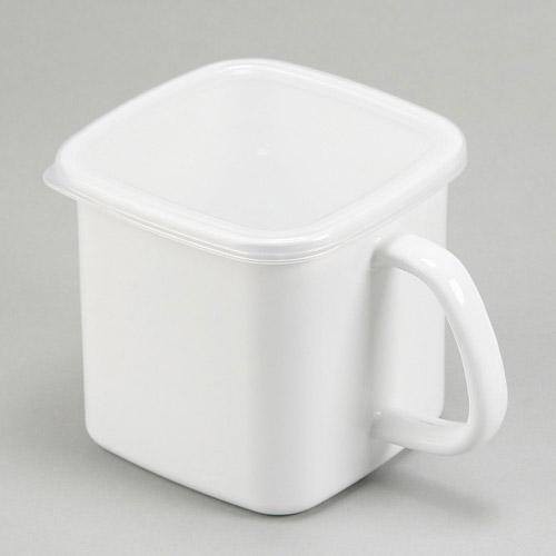 [Tokyo Quick Purchase] Made In Japan Noda Enamel Square Handheld ...