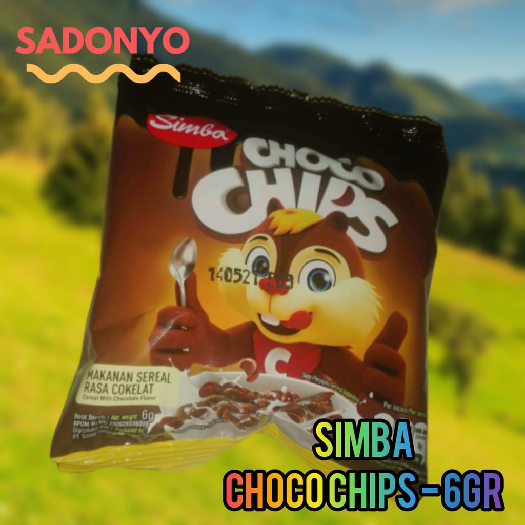 Simba Choco Chips 6gr Choco Crunch Chocolate Cereal 6 gr BPOM Chocolate ...