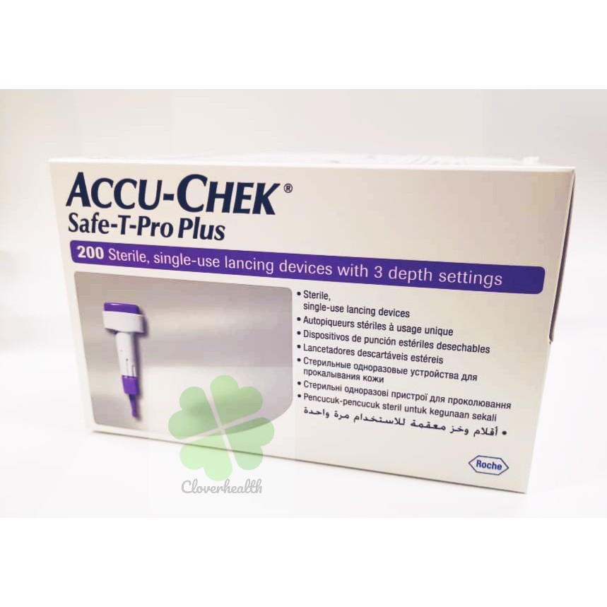 AccuChek SafeTPro Plus Lancets 10's Shopee Malaysia