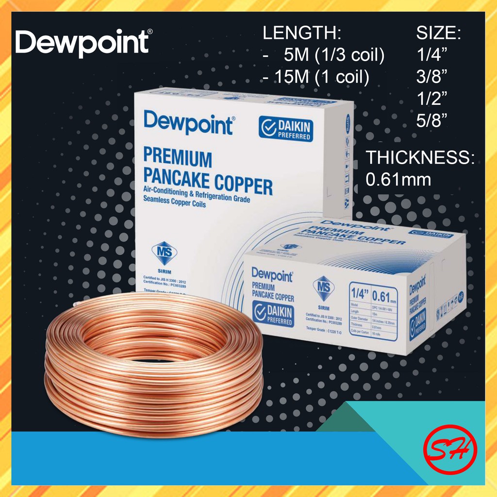 Daikin Dewpoint Acson Hocol Copper Tube Copper pipe Copper Air Cond