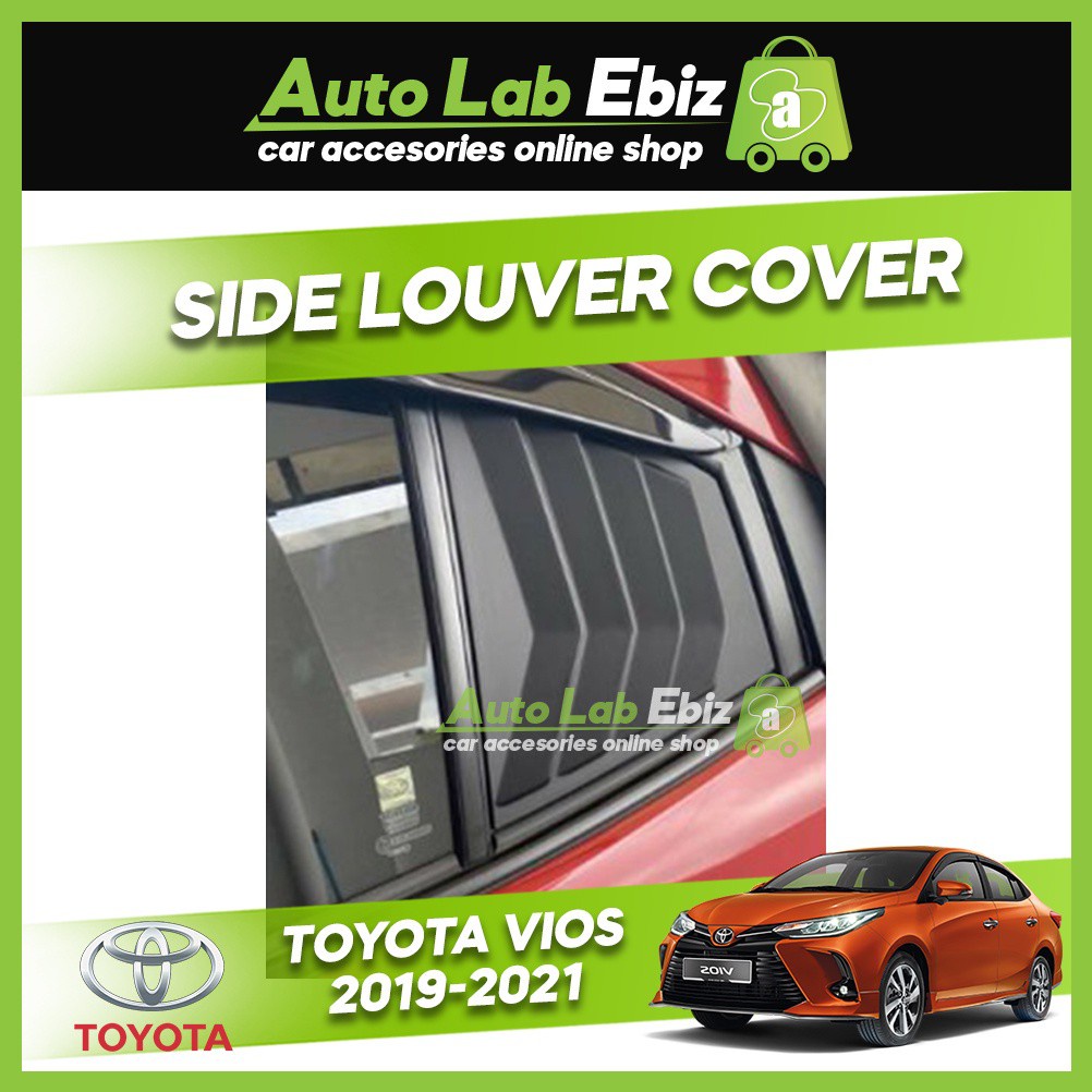 Toyota Vios 2019-2021 Rear Side Louver Cover Window Triangle Mirror ...
