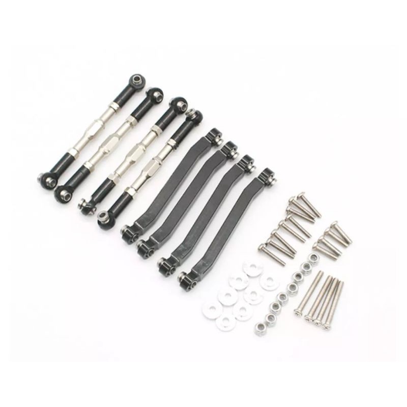 Metal Chassis Pull Rods Link Suspension Tie Rod for MN D90 D91 D96 D99 ...