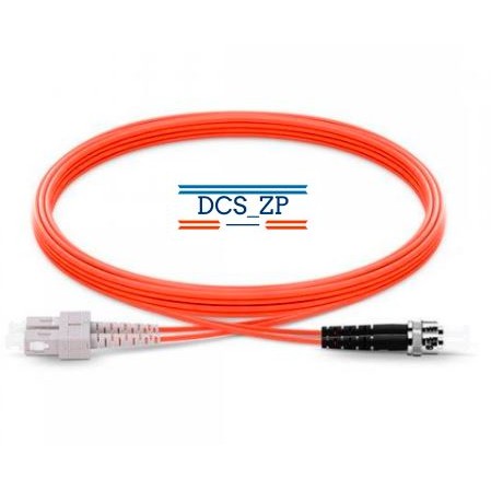 1M/3M/15M SC/UPC to ST/UPC OM1 Duplex Fiber Optic Patch Cord Cable ...