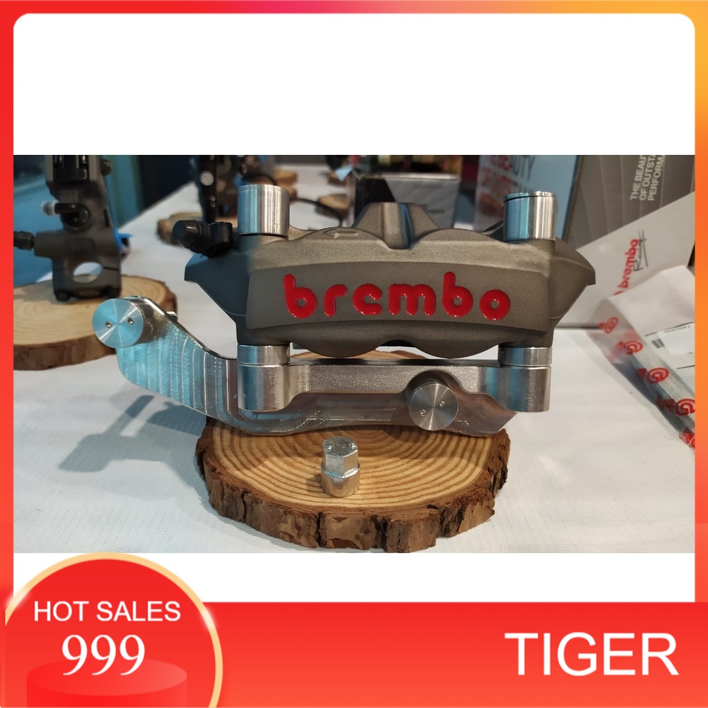 Original Brembo Honda ADV 150 M4 4Pot Brake Caliper With Bracket 100