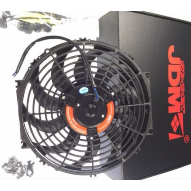 38546 Jdm Super hispeed TORNADO 155w to 225w radiator fan 6 inch 7 inch ...