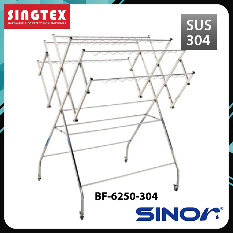 Sinor Stainless Steel Clothes Drying Rack BF-6250-304