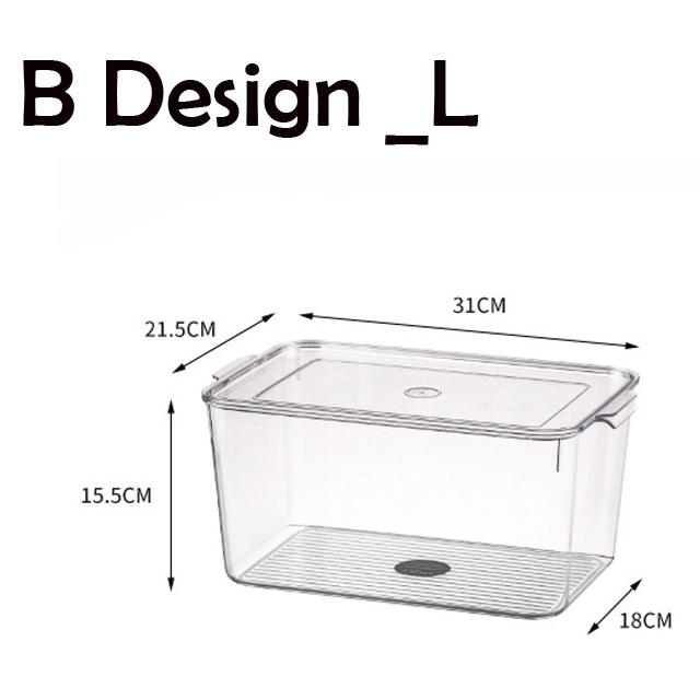 Locaupin Plastic Shatterproof Transparent Fish Tank Fish Bowl With