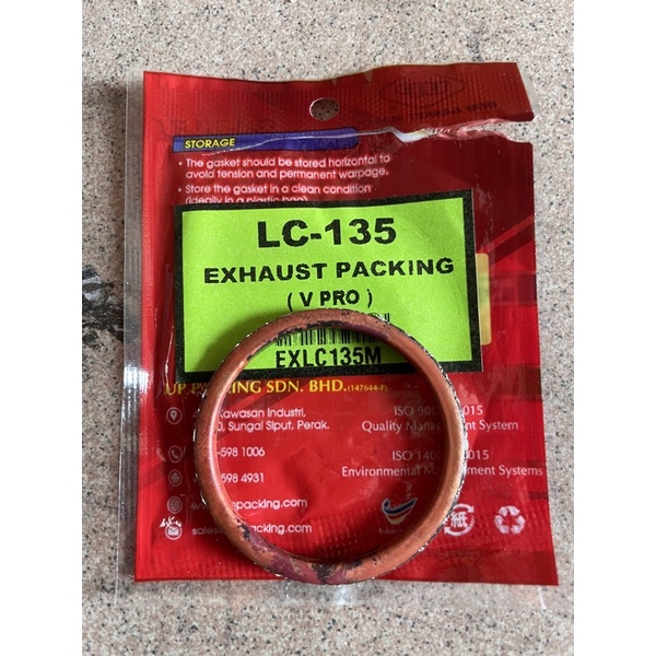 UP Y15/LC135 VPRO EXHAUST GASKET LUAR 42MM LUBANG 35MM Shopee Malaysia