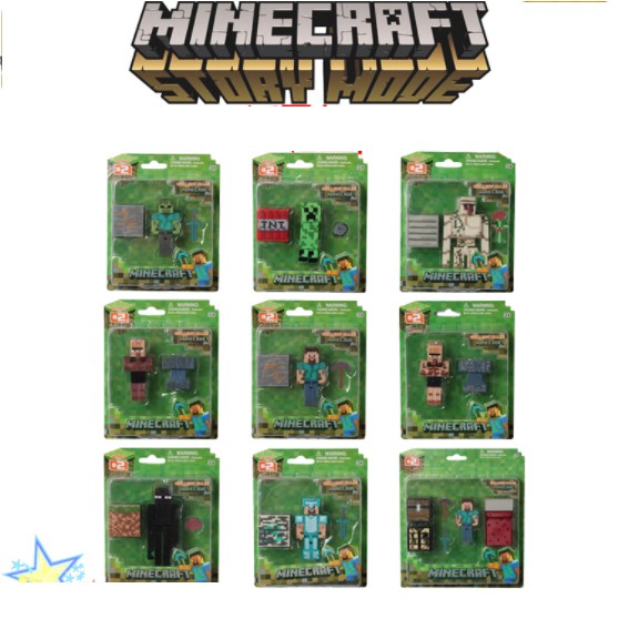 Minecraft model gives Minecraft mini figure | Shopee Malaysia
