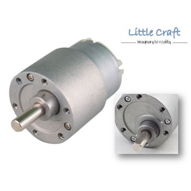 DC Motor With Gear Head 37MM 30RPM / 60RPM DC12V for Arduino Shopee