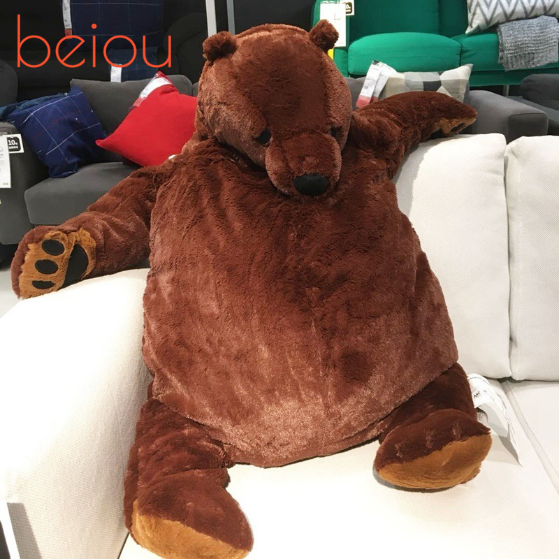 Ready Stock 100cm IKEA Bear Doll Hug Brown Bear Big Teddy Bear Plush Toy  IKEA Bear Doll IKEA Plush Toy IKEA Stuffed Toys IKEA