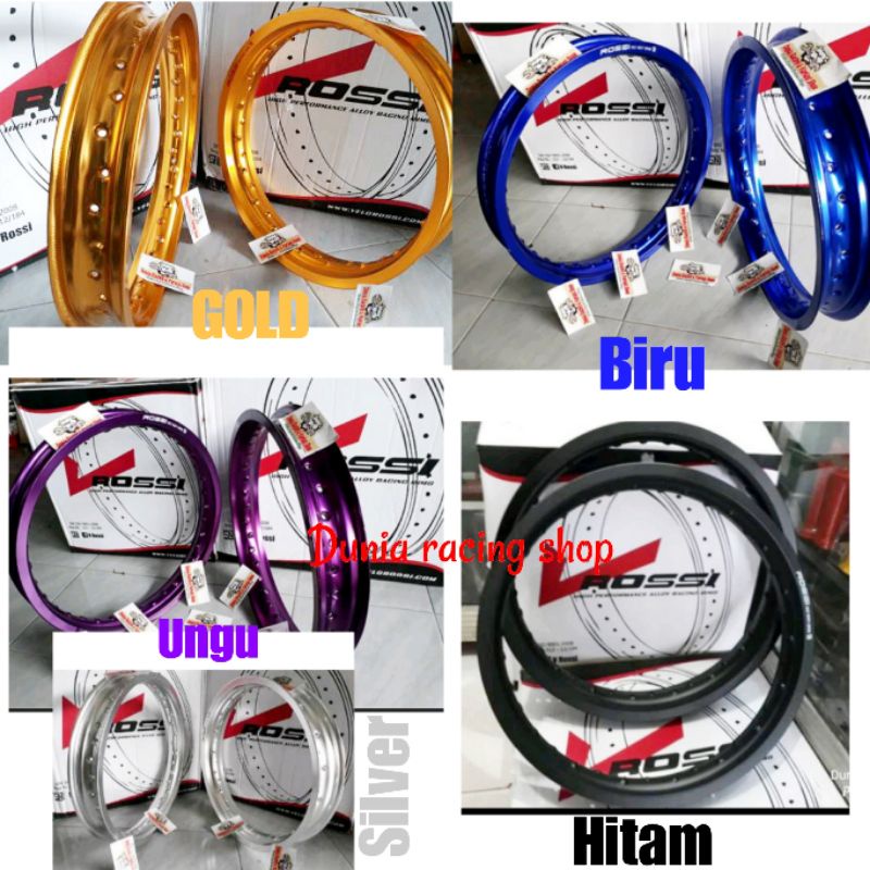 UNGU MERAH A Pair of Rossi Rims Rossi Rims 120 140 17 / 140 140 140 17 ...
