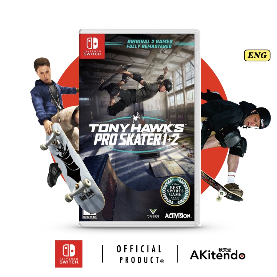 Tony Hawk's™ Pro Skater™ 1 + 2 for Nintendo Switch - Nintendo Official Site